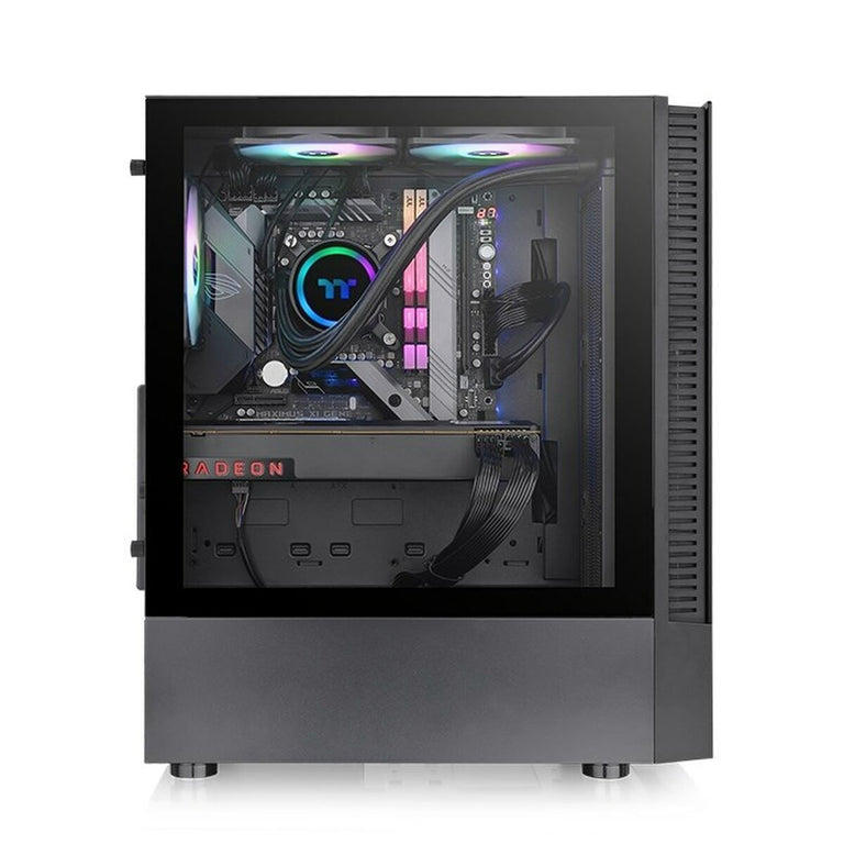 Boîtier ATX semi-tour THERMALTAKE View 200 TG ARGB Noir