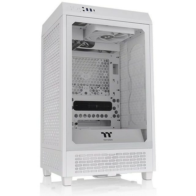 Boîtier ATX semi-tour THERMALTAKE The Tower 200 Blanc