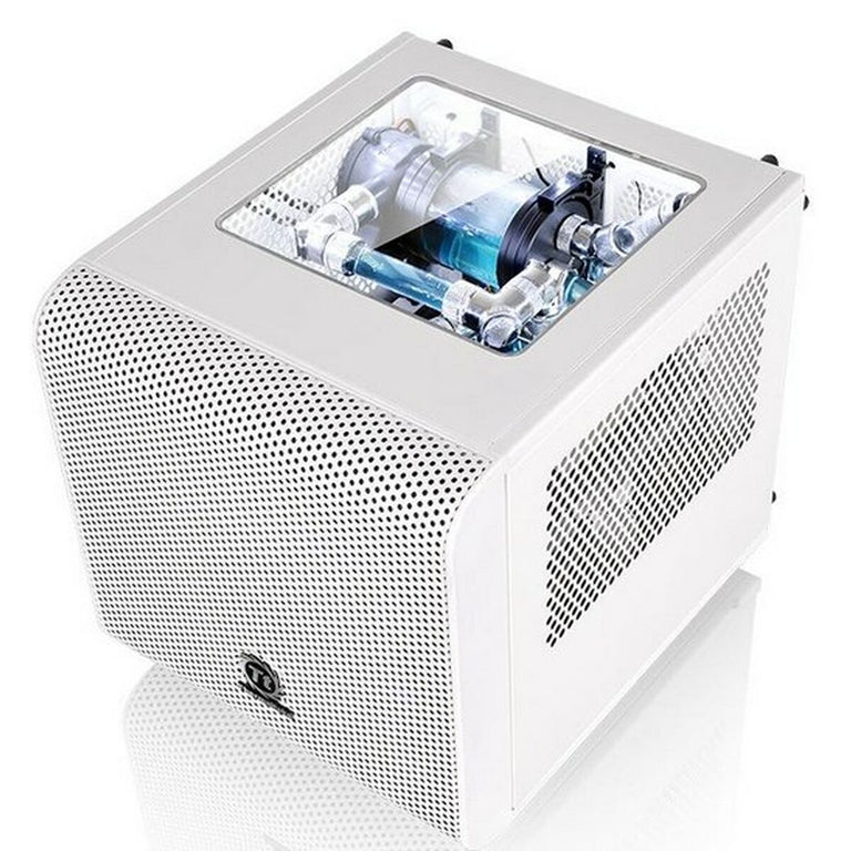 Mini ITX Midtower Case THERMALTAKE Core V1 Snow Edition White