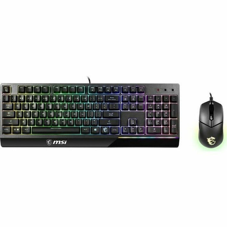 clavier et souris MSI VIGOR GK30 COMBO Noir