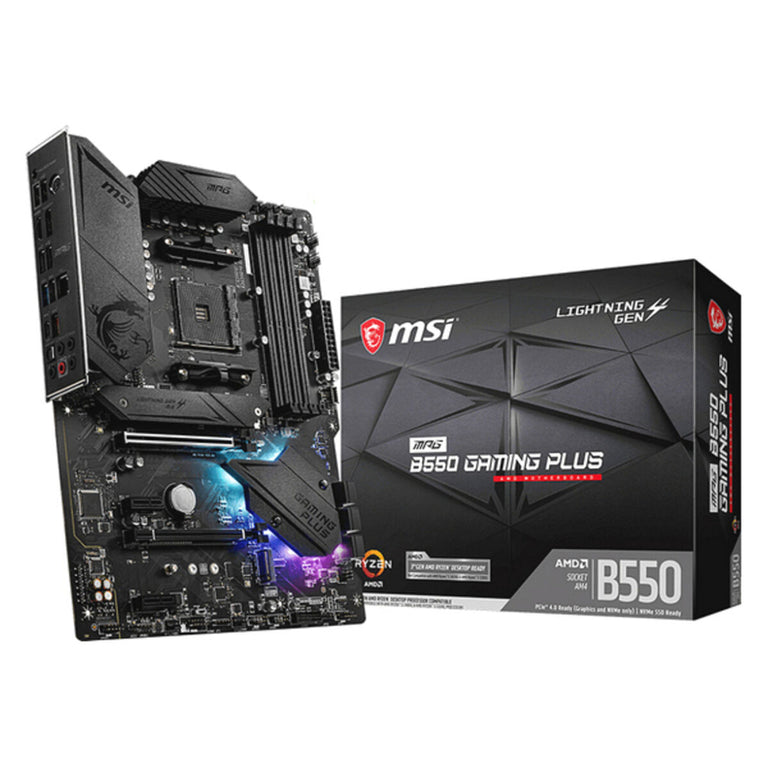 Carte Mère MSI MPG B550 Gaming Plus AMD B550 AMD AMD AM4