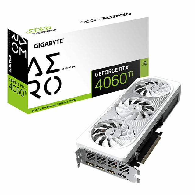 Carte Graphique Gigabyte GeForce RTX 4060 Ti AERO OC 8G Geforce RTX 4060 Ti GDDR6