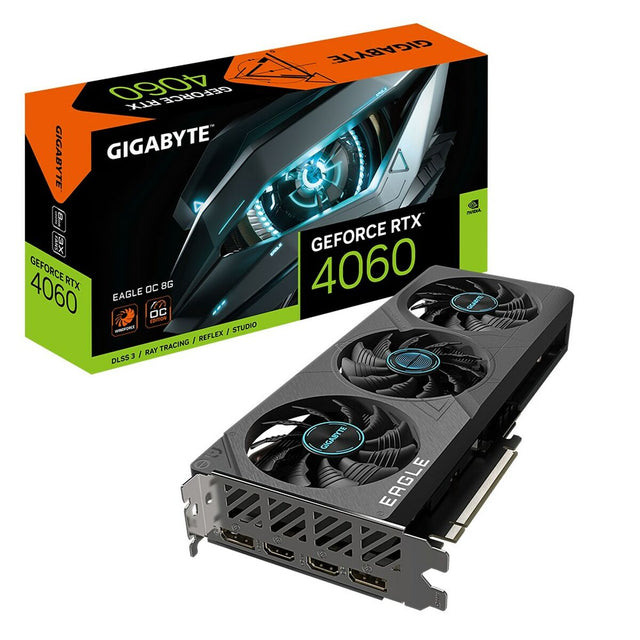 Carte Graphique Gigabyte GV-N4060EAGLE OC-8GD Geforce RTX 4060 GDDR6