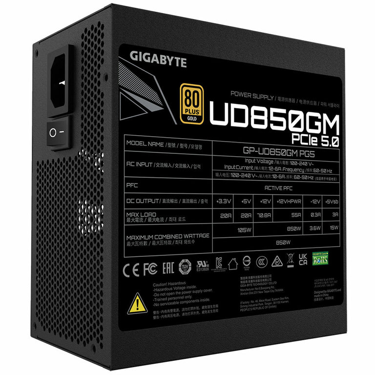 Bloc d’Alimentation Gigabyte GP-UD850GM PG5W