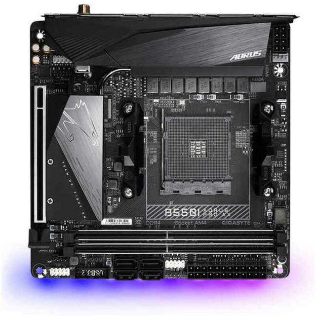 Carte Mère Gigabyte B550I AORUS PRO AX mATX AM4     AMD B550 AMD AMD AM4