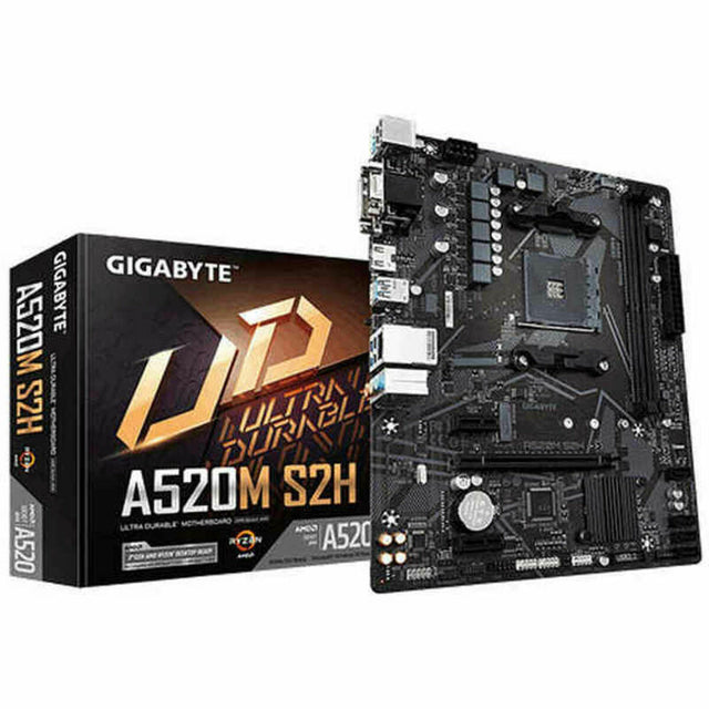 Carte Mère Gigabyte A520M S2H mATX AM4     AMD AM4 AMD