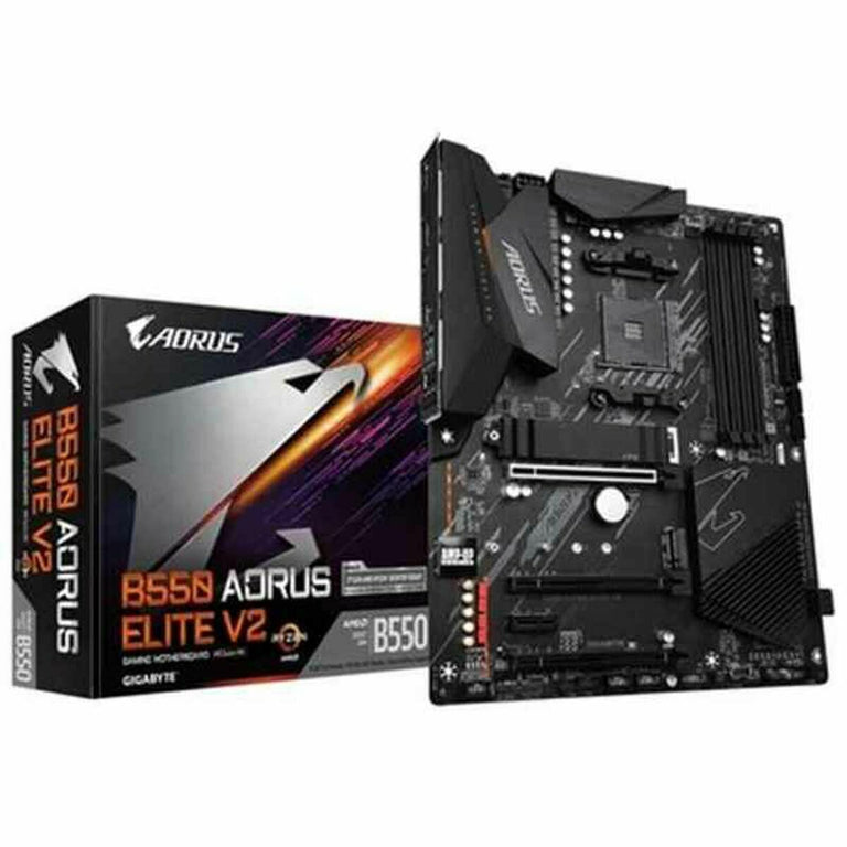 Carte Mère Gigabyte B550 AORUS ELITE V2 ATX AM4 AMD AM4 AMD AMD B550