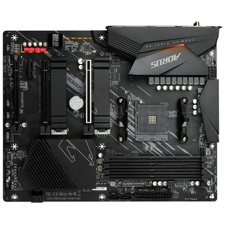 Carte Mère Gigabyte B550 AORUS ELITE AX V2 Intel Wi-Fi 6 AMD B550 AMD AMD AM4