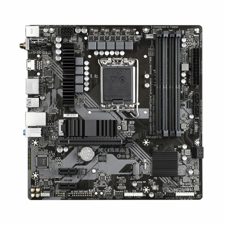 Motherboard Gigabyte B760M DS3H AX DDR4 DDR4 Intel LGA 1700