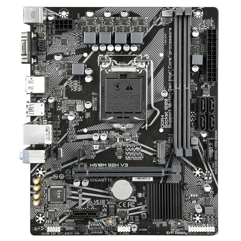 Carte Mère Gigabyte H510M S2H V3 Intel® H470 Express INTEL H470 EXPRESS LGA 1200