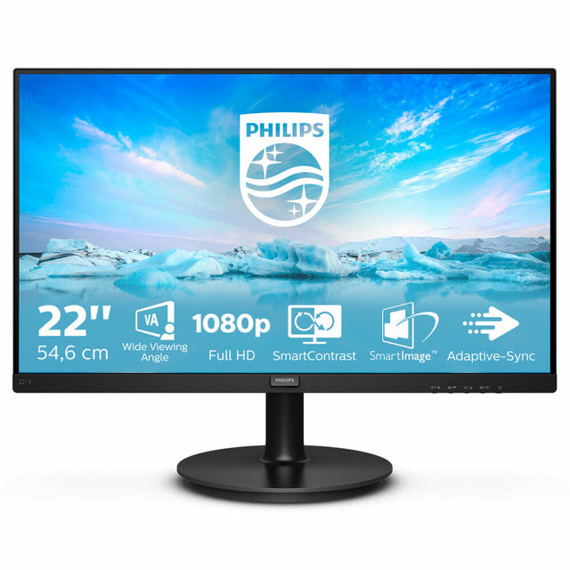 Écran Philips 221V8A/00 21,5" LED VA Flicker free 75 Hz 50-60  Hz