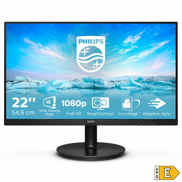 Écran Philips 221V8A/00 21,5" LED VA Flicker free 75 Hz 50-60  Hz