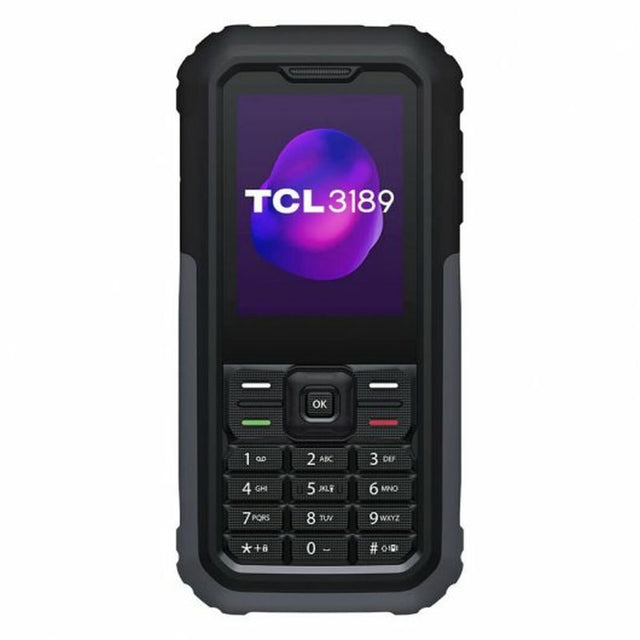 Téléphone portable pour personnes âgées TCL 3189 2,4" Gris Noir/Gris