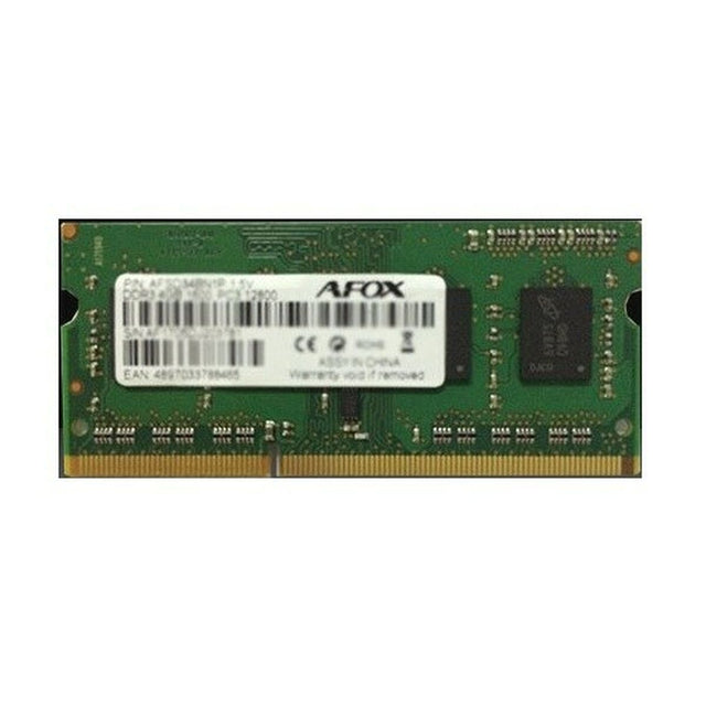 Mémoire RAM Afox AFSD38BK1P DDR3 8 GB