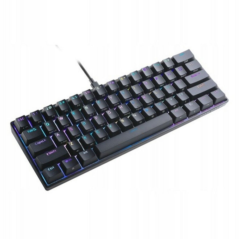 Mechanical keyboard Mad Catz KS63NMUSBL000-0 Black Multicolour Monochrome