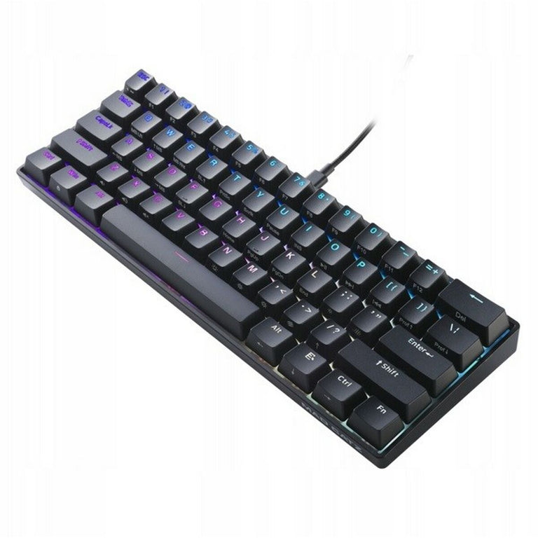 Mechanical keyboard Mad Catz KS63NMUSBL000-0 Black Multicolour Monochrome