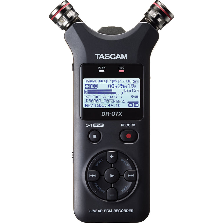 Enrégisteur Tascam DR-07X Bleu Noir