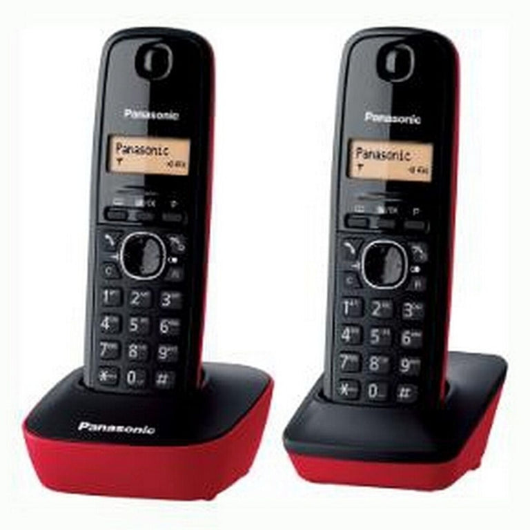 Téléphone Sans Fil Panasonic KX-TG1612SPR DECT Negro