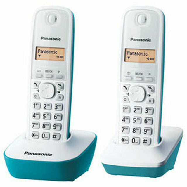 Téléphone Sans Fil Panasonic KX-TG1612FRC Ambre Bleu/Blanc