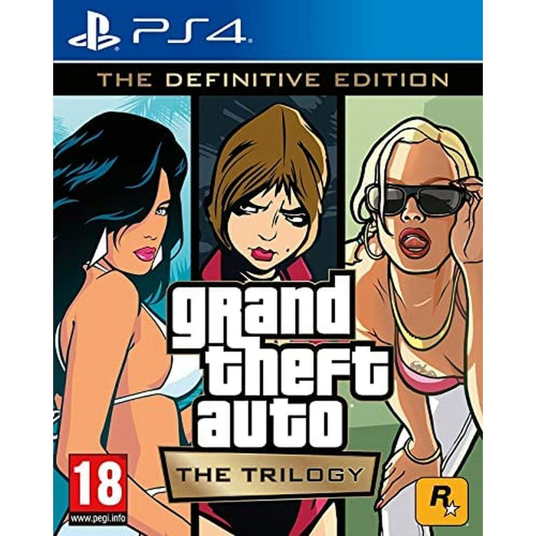 Jeu vidéo PlayStation 4 Sony GTA TRILOGY TDE PS4