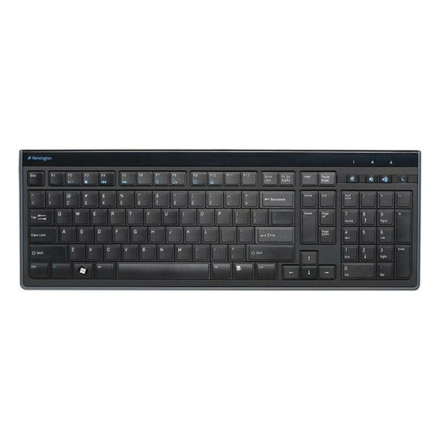 Keyboard Kensington K72357ES Black Spanish Spanish Qwerty QWERTY