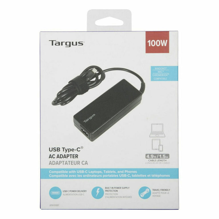 Chargeur d'ordinateur portable Targus APA108EU 100 W 100W