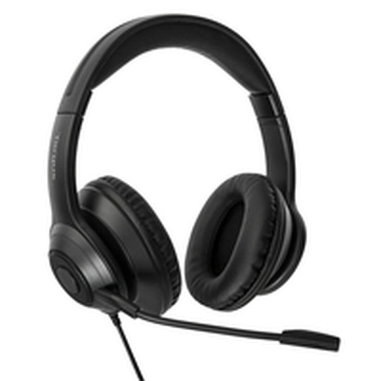 Casques avec Microphone Targus AEH102GL Noir