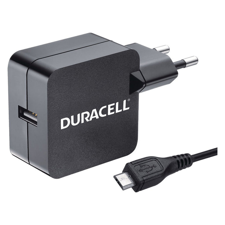 Wall Charger DURACELL DMAC10-EU Black (1 Unit)