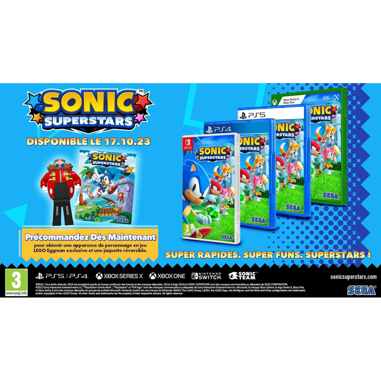 Jeu vidéo PlayStation 5 SEGA Sonic Superstars (FR)