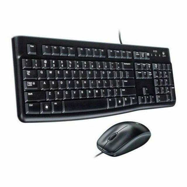 clavier et souris Logitech 920-002550 Noir Espagnol Qwerty