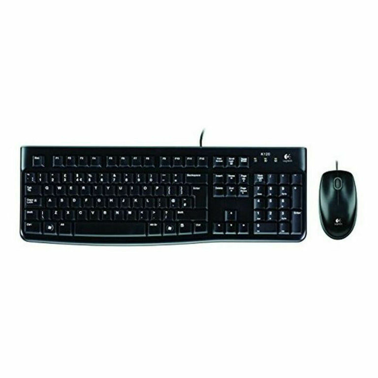 clavier et souris Logitech 920-002550 Noir Espagnol Qwerty