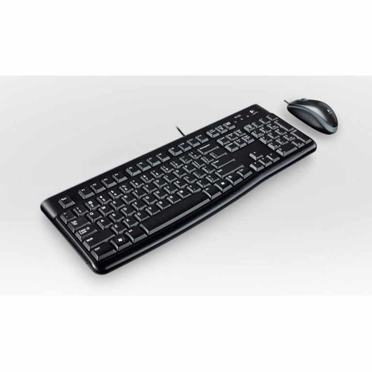 clavier et souris Logitech 920-002550 Noir Espagnol Qwerty