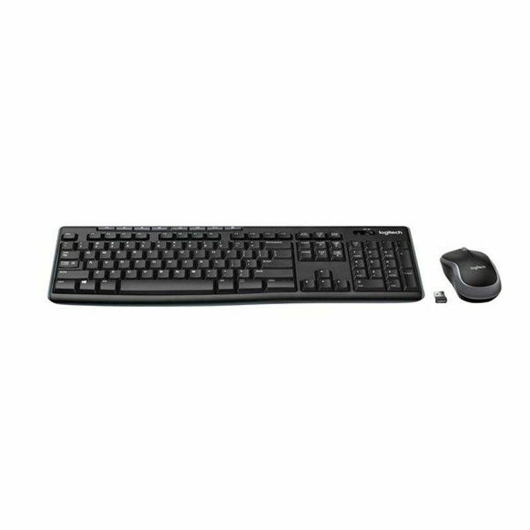 Clavier et souris sans fil Logitech 920-004513 Noir Espagnol Qwerty QWERTY