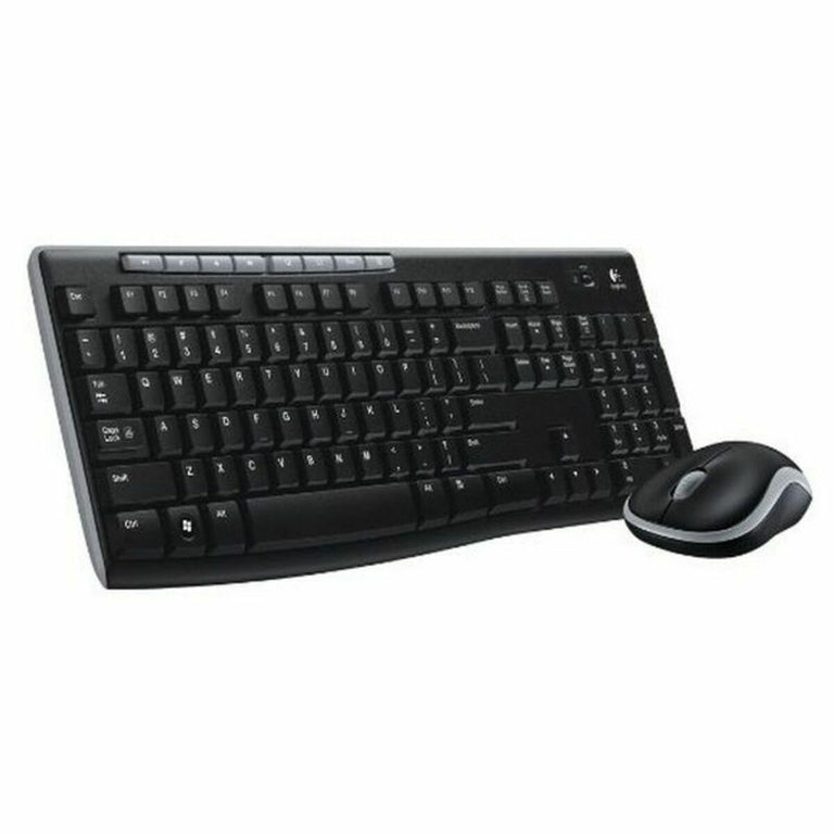 Clavier et souris sans fil Logitech 920-004513 Noir Espagnol Qwerty QWERTY