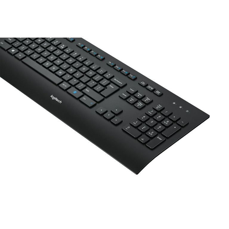 Keyboard Logitech 920-005217 Black QWERTY Qwerty US