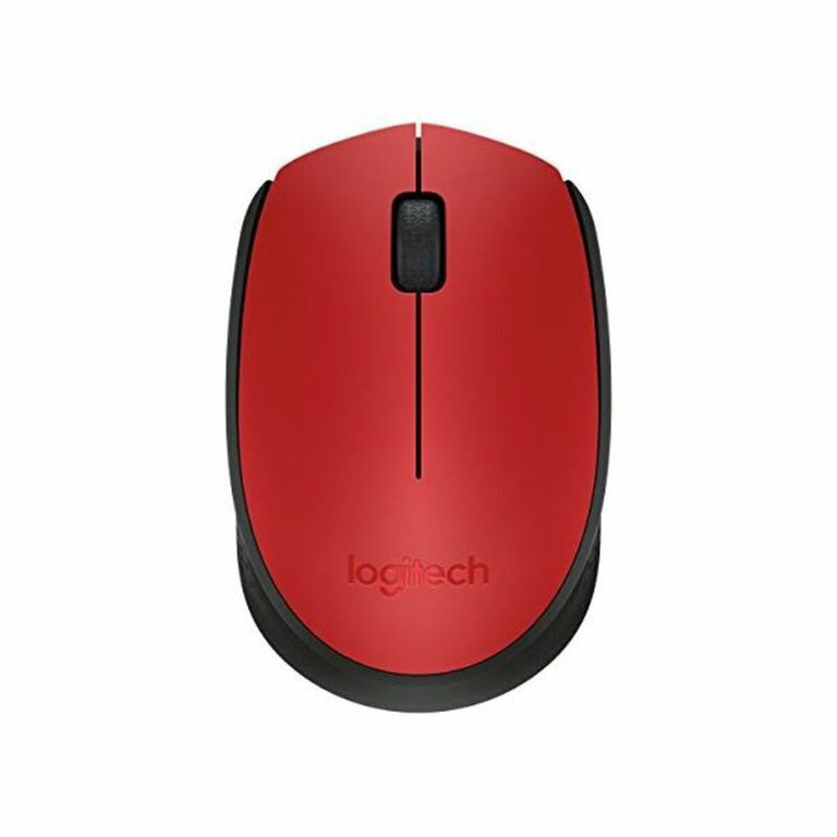 Wireless Mouse Logitech M171 1000 dpi Black Red