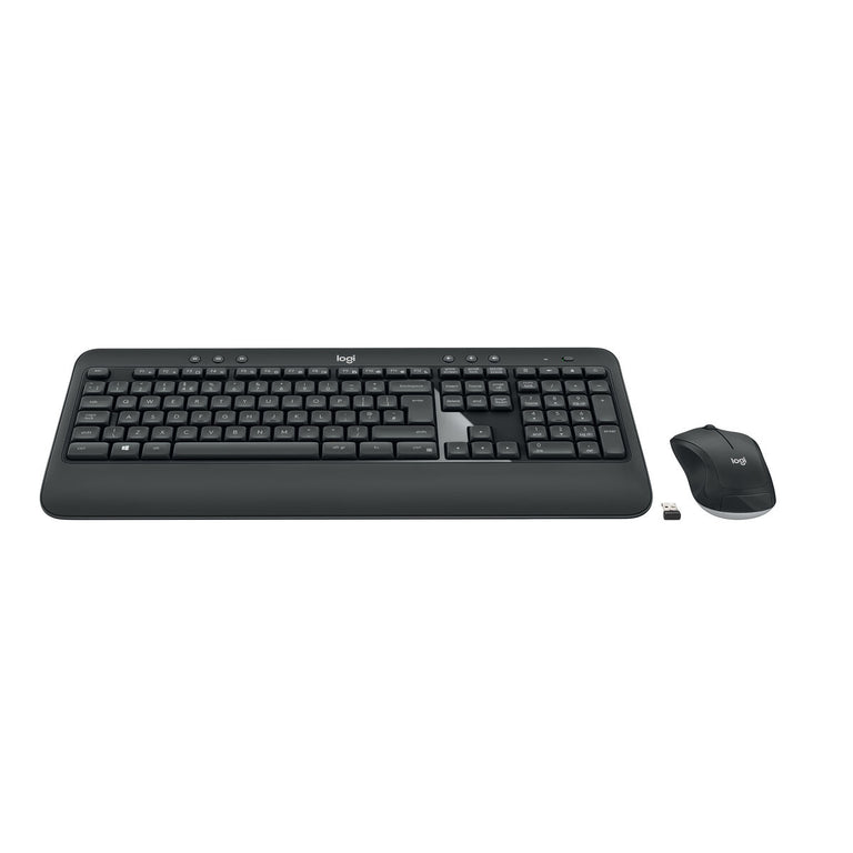 Keyboard and Wireless Mouse Logitech MK540 French Black Black/White AZERTY