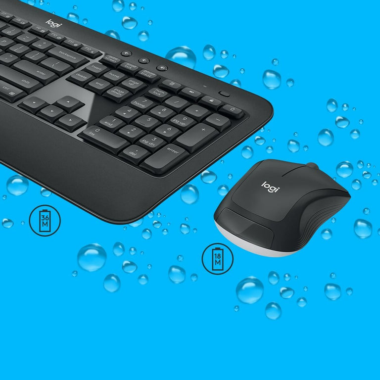 clavier et souris Logitech 920-008685 Noir Qwerty US