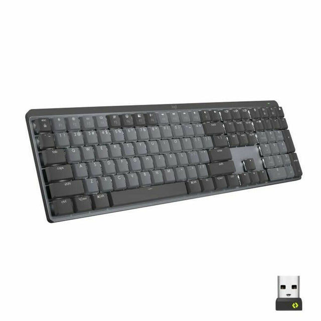 Clavier Logitech MX Mechanical USB Graphite Rétro-éclairé Sans fil AZERTY