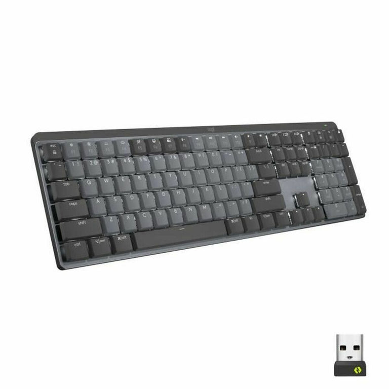 Keyboard Logitech MX Mechanical USB Graphite Backlighted Wireless AZERTY