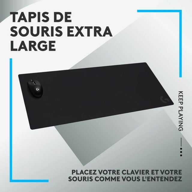 Tapis Antidérapant Logitech G840 Noir