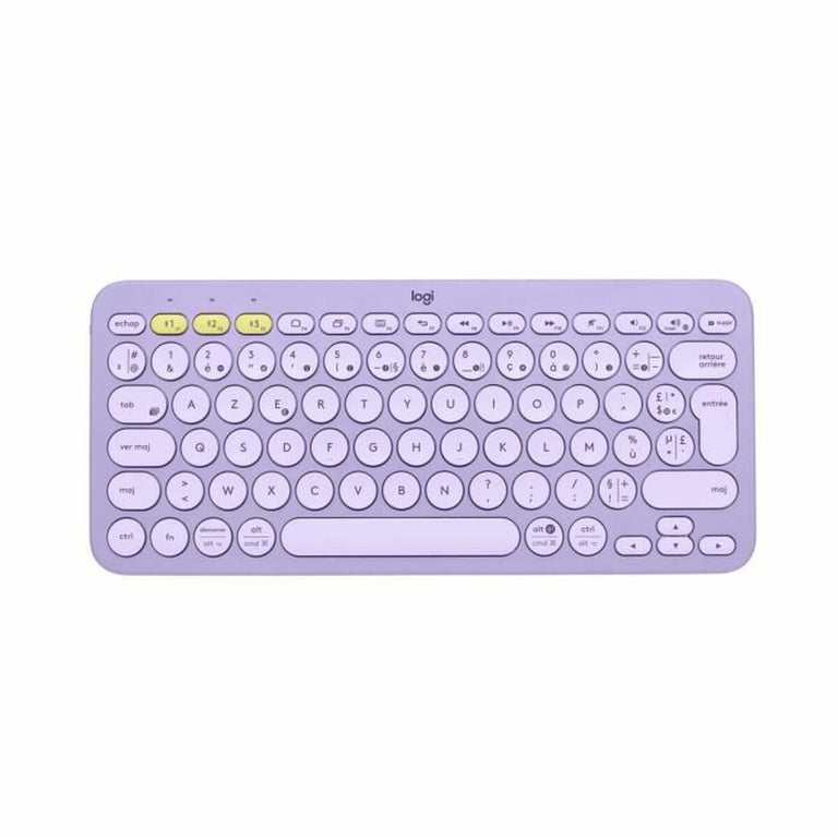 Keyboard Logitech K380 AZERTY French Lilac