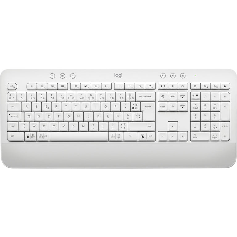 Clavier Logitech Signature K650 AZERTY Français Blanc