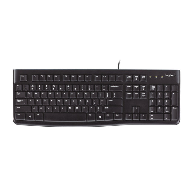 Keyboard Logitech K120 Qwerty UK Black