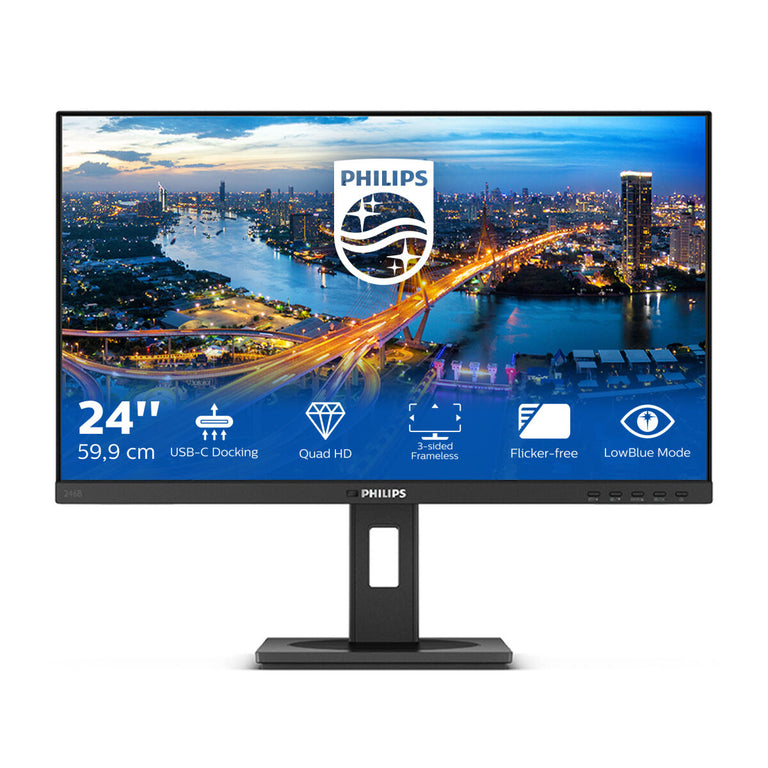 Écran Philips 246B1/00 23,8" Quad HD 75 Hz