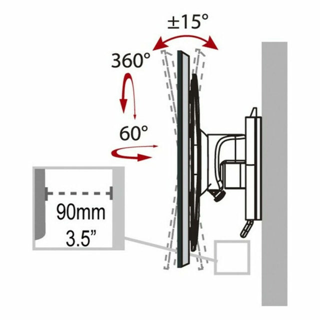 TV Mount Haeger WB-T37.021A 17" - 37"