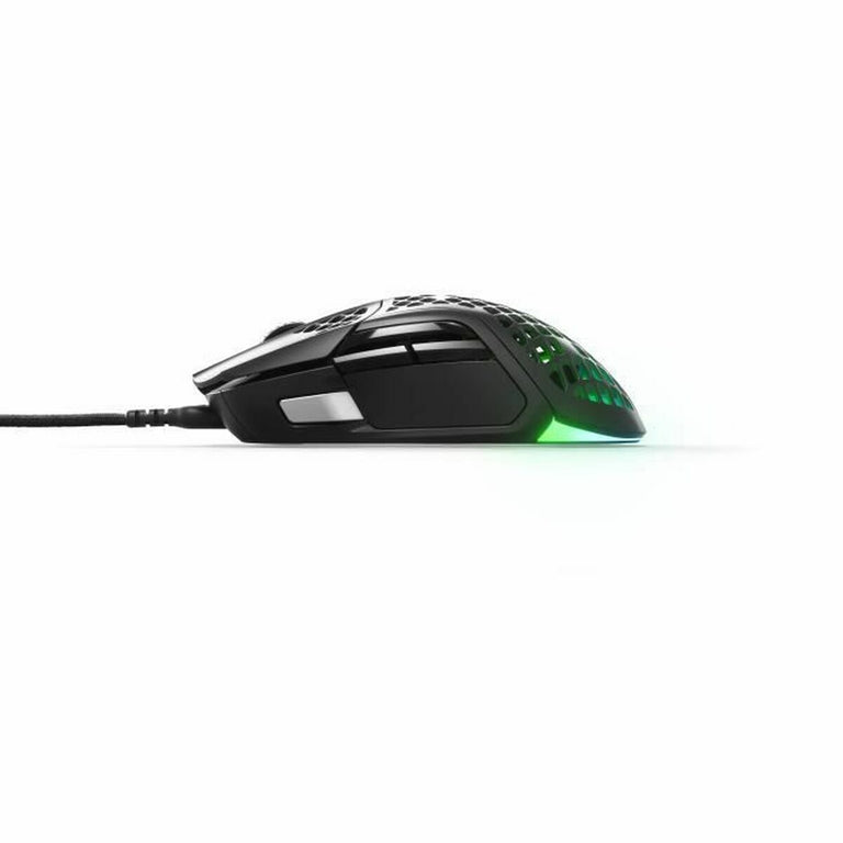 Souris SteelSeries Aerox 5 Noir Jeux Lumières LED Avec câble