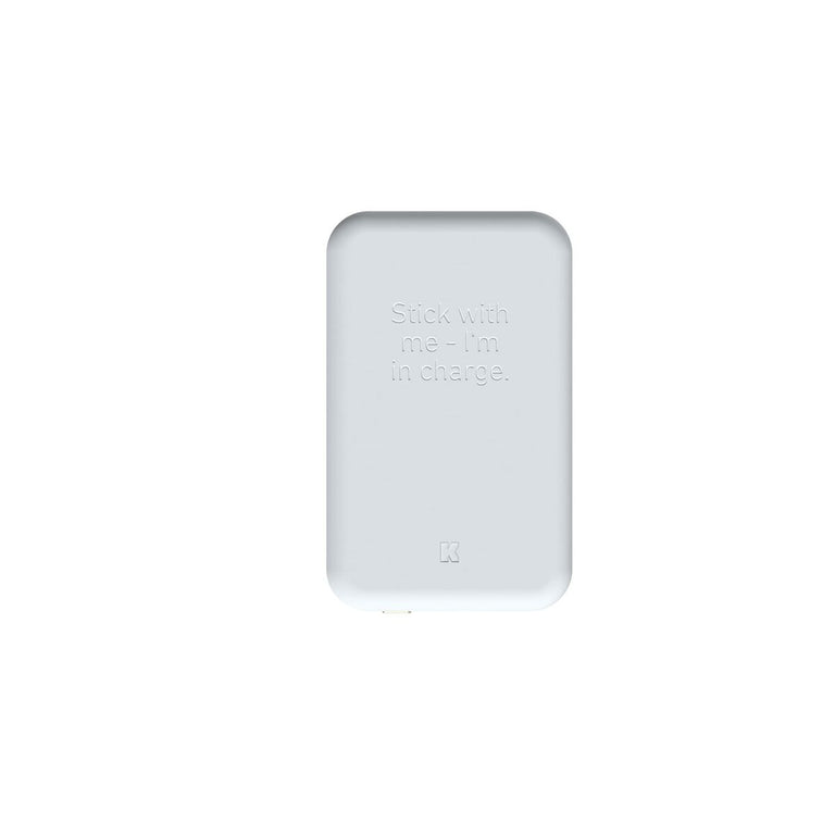 Power Bank avec chargeur sans fil Kreafunk Gris 5000 mAh