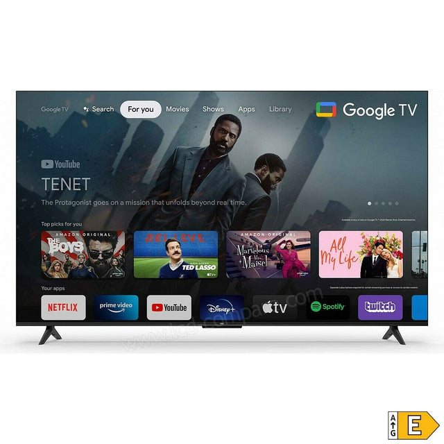 TV intelligente TCL 55P631 55" 4K ULTRA HD LED WI-FI 4K Ultra HD 55"