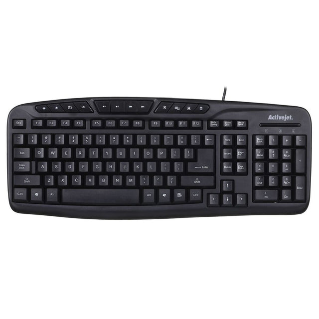 Clavier Activejet K-3113 Noir QWERTY